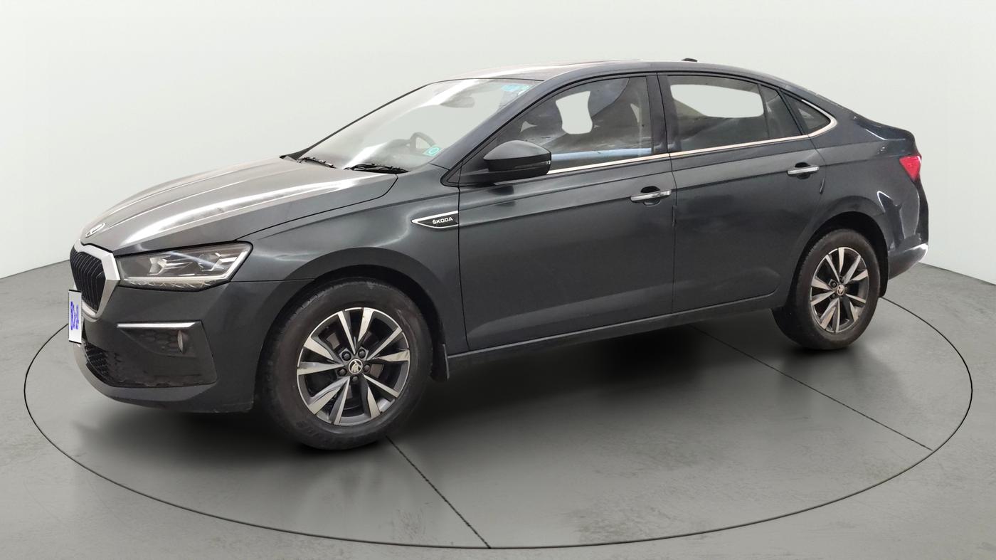 2022 Skoda SLAVIA STYLE 1.0L TSI AT, Petrol, Automatic, 80,387 km, Left Front Diagonal