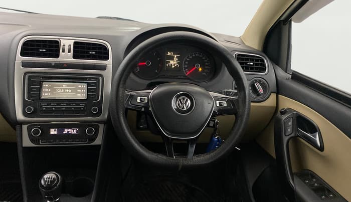 2015 Volkswagen Polo HIGHLINE1.2L, Petrol, Manual, 98,646 km, Steering Wheel Close Up