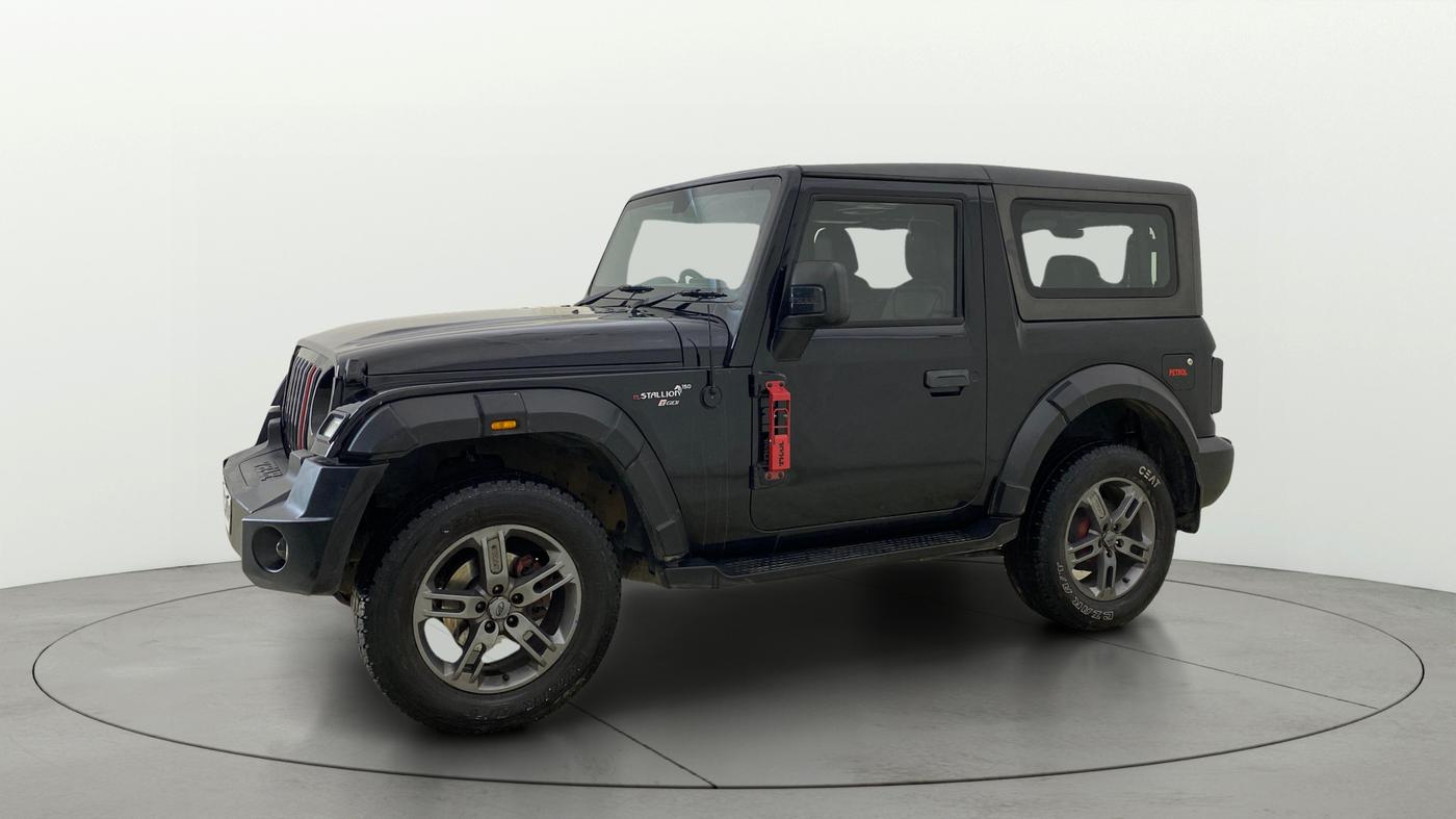 2021 Mahindra Thar LX PETROL HT 4WD AT, Petrol, Automatic, 78,013 km, Left Front Diagonal