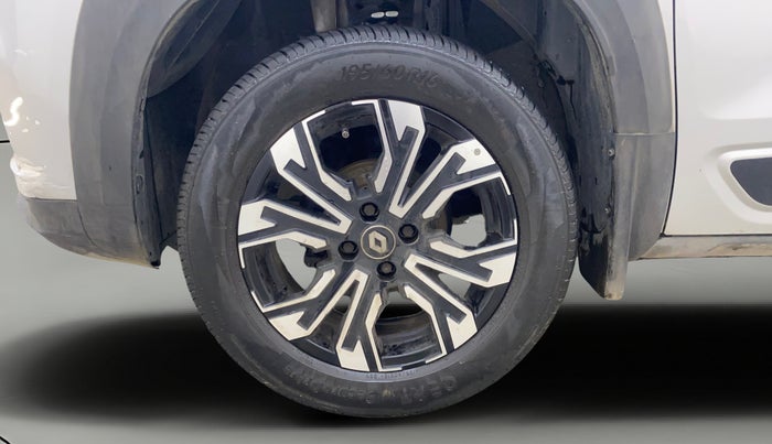 2021 Renault Kiger RXZ TURBO CVT, Petrol, Automatic, 27,393 km, Left Front Wheel