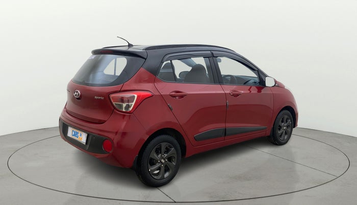2018 Hyundai Grand i10 SPORTZ 1.2 KAPPA VTVT DUAL TONE, Petrol, Manual, 59,136 km, Right Back Diagonal