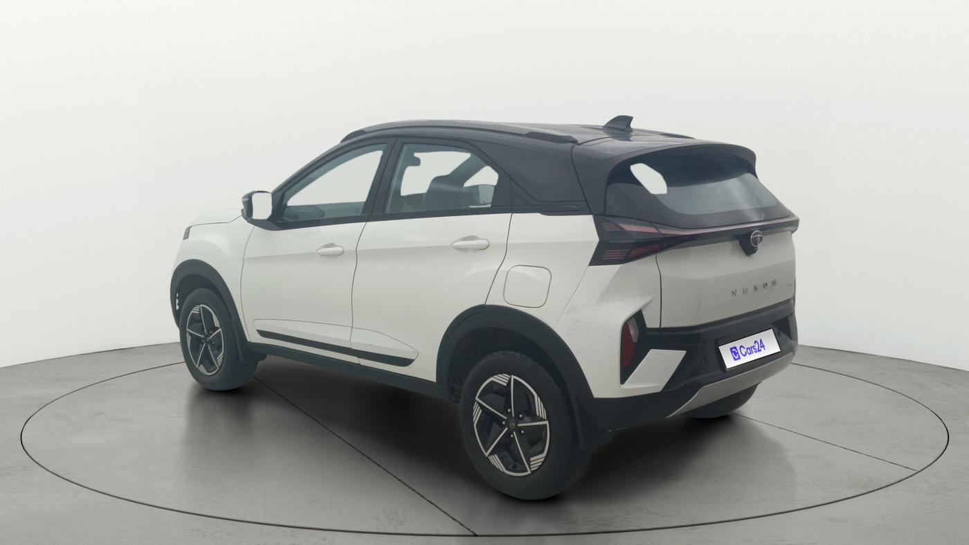 2023 Tata NEXON FEARLESS SUNROOF DUAL TONE 1.2 PETROL, Petrol, Manual, 46,023 km, Left Back Diagonal