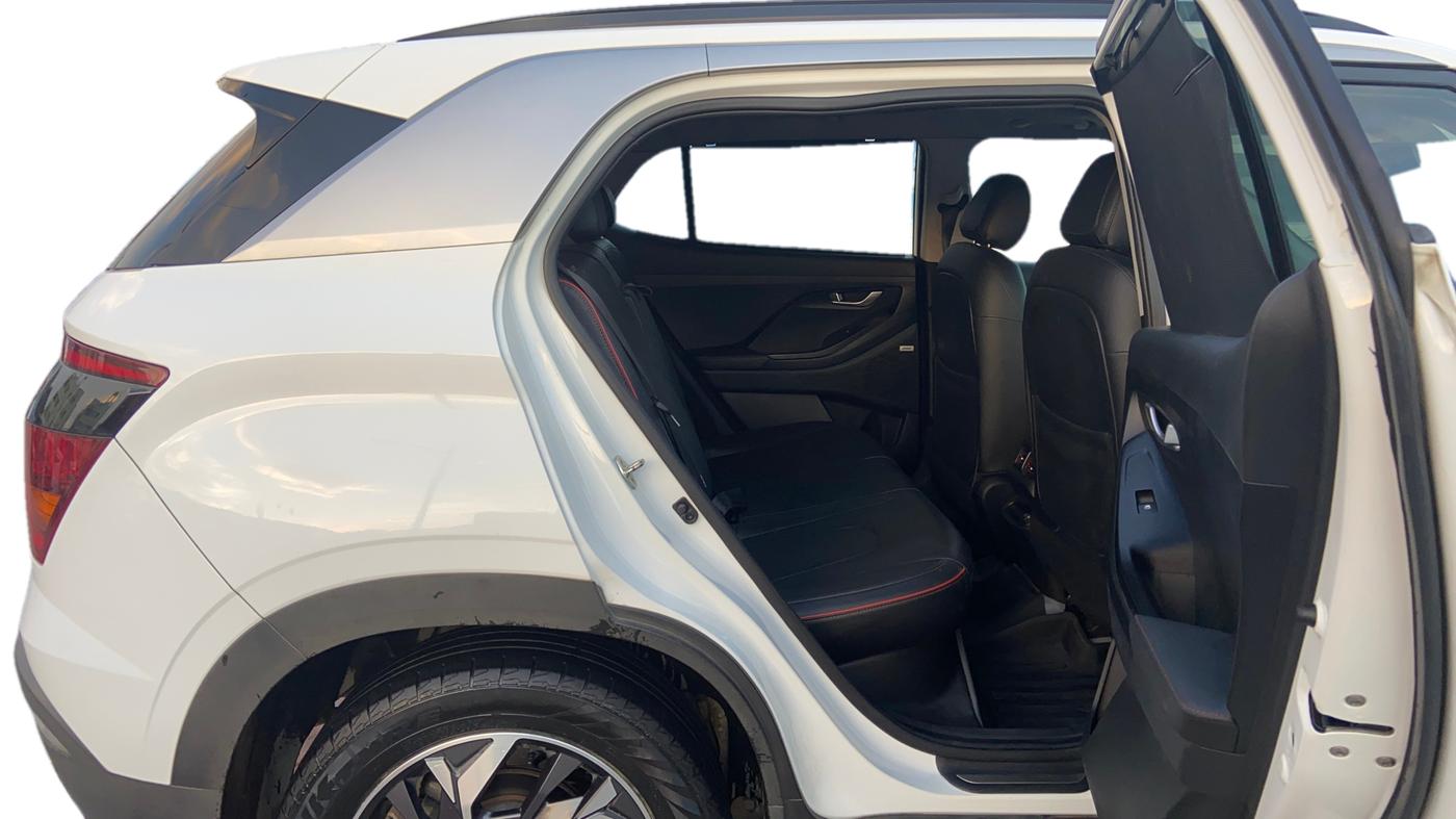 2022 Hyundai Creta SX (O) 1.4 TURBO DCT, Petrol, Automatic, 67,958 km, Right Side Rear Door Cabin