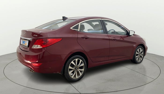 2014 Hyundai Verna FLUIDIC 1.6 VTVT SX, Petrol, Manual, 58,751 km, Right Back Diagonal