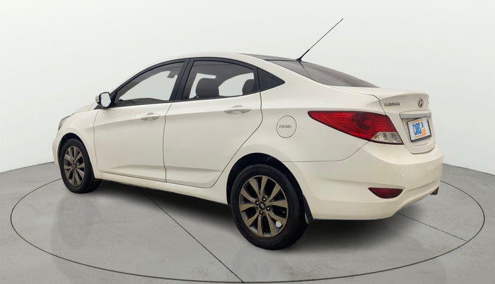 2014 Hyundai Verna FLUIDIC 1.6 CRDI SX, Diesel, Manual, 1,35,671 km, Left Back Diagonal