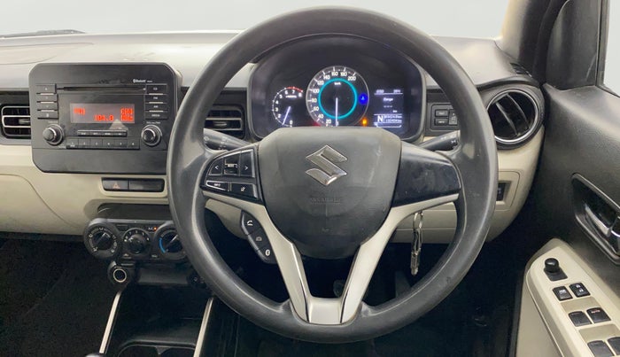 2017 Maruti IGNIS DELTA 1.2 AMT, CNG, Automatic, 1,32,357 km, Steering Wheel Close Up