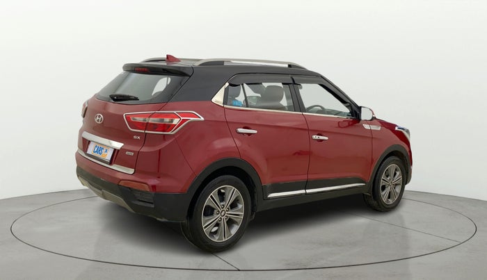 2017 Hyundai Creta SX PLUS AT 1.6 PETROL, Petrol, Automatic, 76,361 km, Right Back Diagonal
