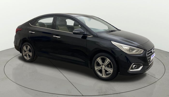 2018 Hyundai Verna 1.6 CRDI SX + AT, Diesel, Automatic, 1,24,498 km, Right Front Diagonal