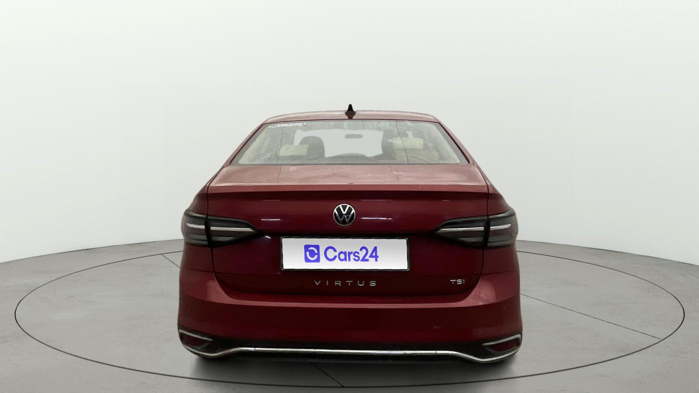2022 Volkswagen VIRTUS HIGHLINE TSI 1.0 AT, Petrol, Automatic, 66,880 km, Back/Rear