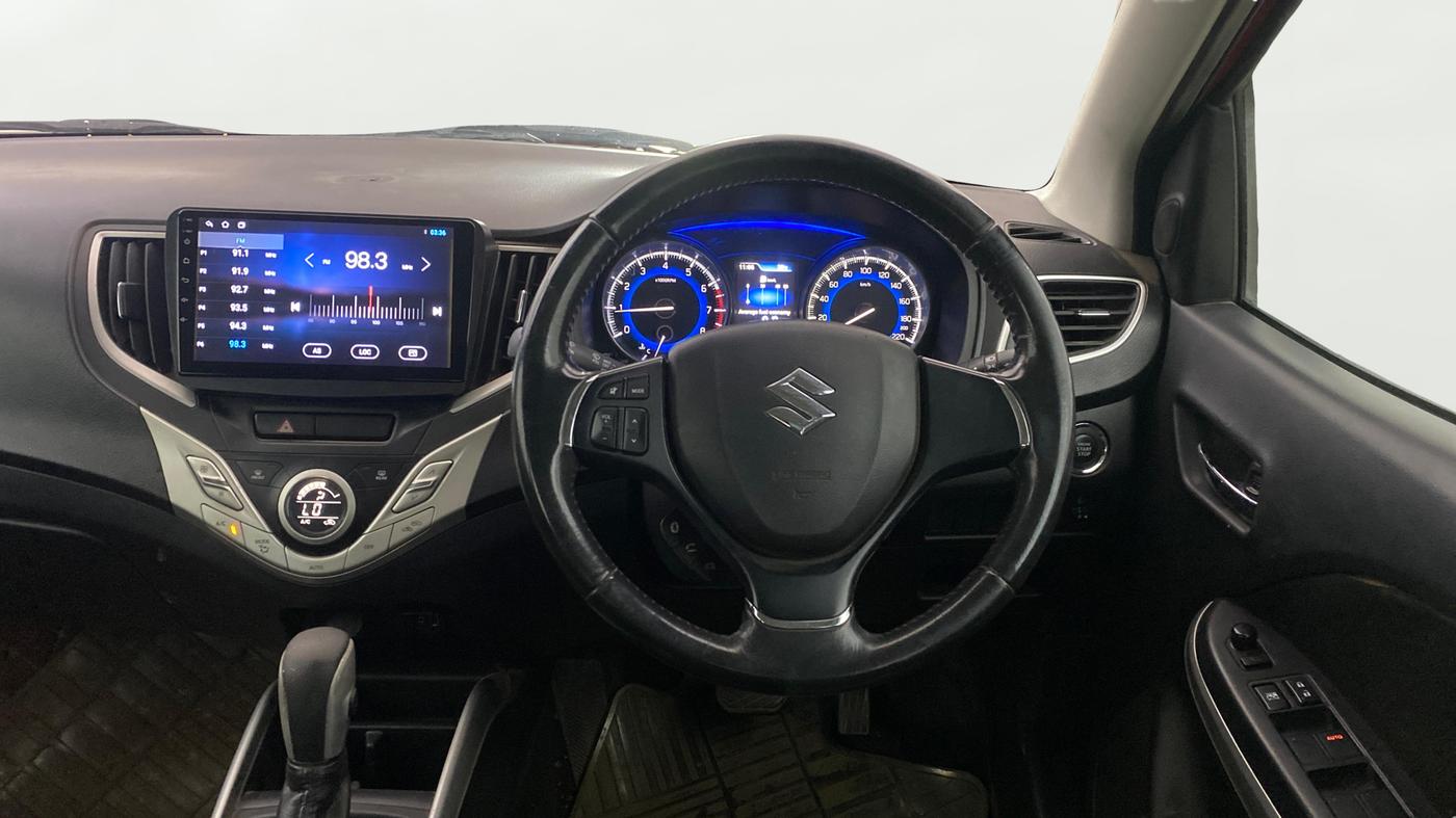 2016 Maruti Baleno ZETA CVT PETROL 1.2, Petrol, Automatic, 61,814 km, Steering Wheel Close Up