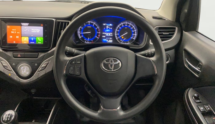 2021 Toyota Glanza G, Petrol, Manual, 31,028 km, Steering Wheel Close Up