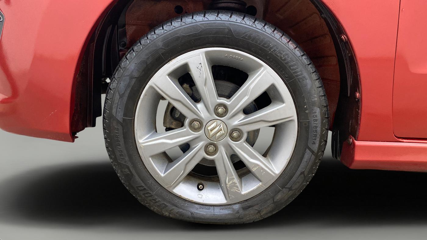 2014 Maruti Wagon R Stingray VXI, Petrol, Manual, 92,886 km, Left Front Wheel