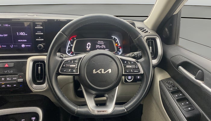 2022 KIA SONET HTX 1.5, Diesel, Manual, 74,696 km, Steering Wheel Close Up