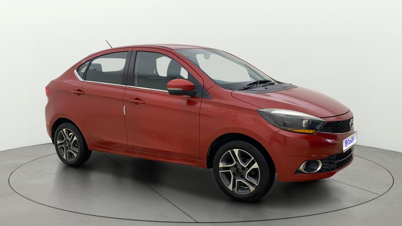 2018 Tata TIGOR XZ (O) PETROL, CNG, Manual, 76,584 km, Right Front Diagonal