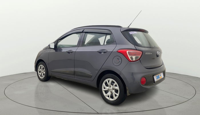 2018 Hyundai Grand i10 SPORTZ 1.2 KAPPA VTVT, Petrol, Manual, 63,426 km, Left Back Diagonal
