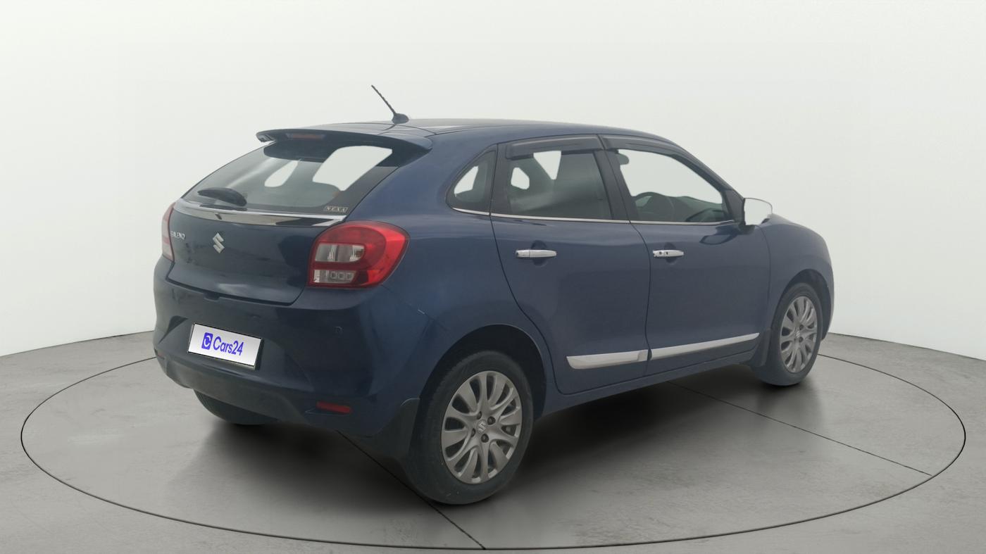 2018 Maruti Baleno ALPHA CVT PETROL 1.2, Petrol, Automatic, 57,225 km, Right Back Diagonal