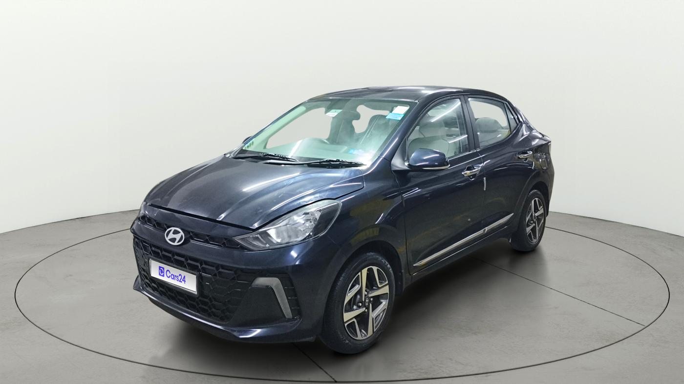 2023 Hyundai AURA SX 1.2, Petrol, Manual, 50,641 km, Left Front Diagonal