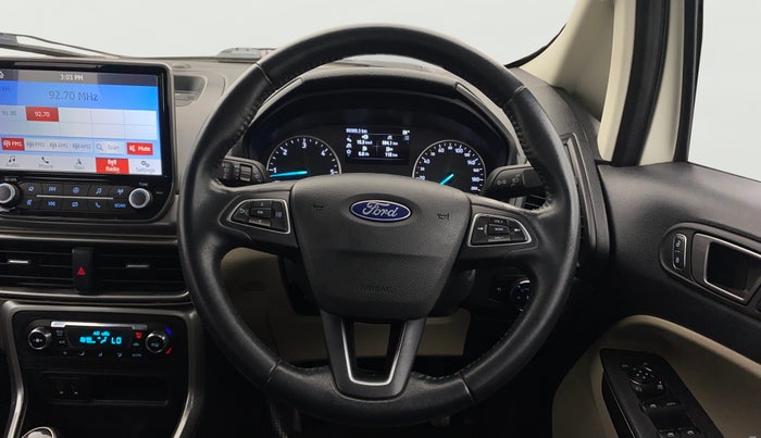 2020 Ford Ecosport TITANIUM 1.5L DIESEL, Diesel, Manual, 99,361 km, Steering Wheel Close Up