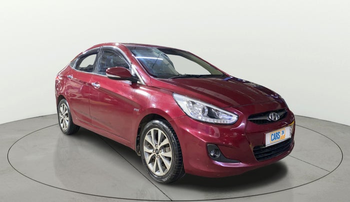 2014 Hyundai Verna FLUIDIC 1.6 VTVT SX, Petrol, Manual, 82,833 km, Right Front Diagonal