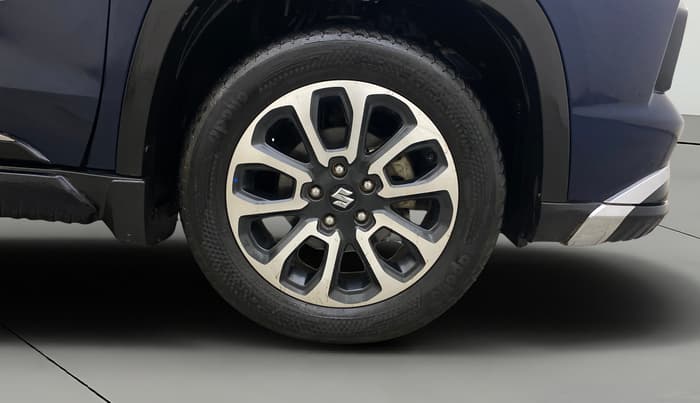 2022 Maruti Grand Vitara ALPHA SMART HYBRID AT, Petrol, Automatic, 91,661 km, Right Front Wheel