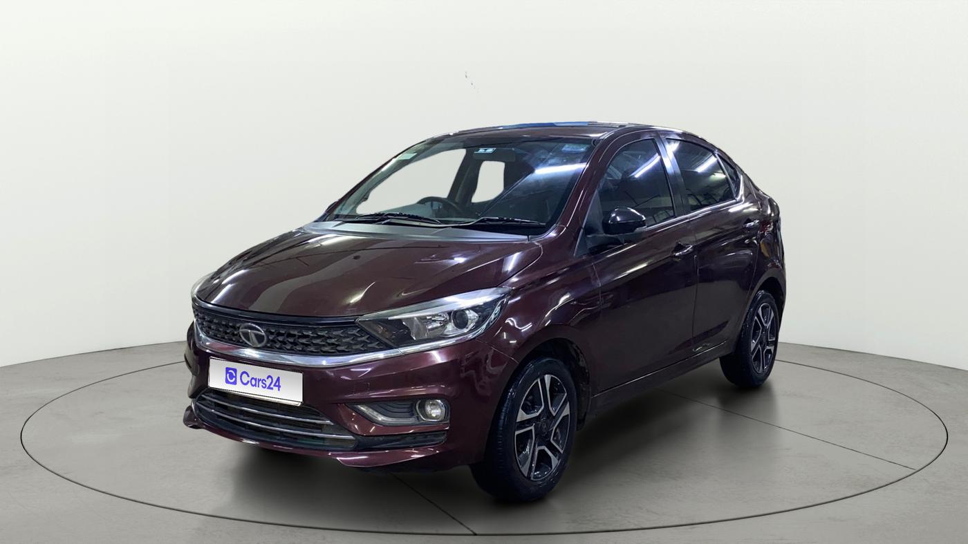 2020 Tata TIGOR XZ PLUS PETROL, Petrol, Manual, 85,723 km, Left Front Diagonal
