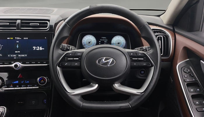2021 Hyundai ALCAZAR PLATINUM 2.0 MT 7STR, Petrol, Manual, 88,356 km, Steering Wheel Close Up