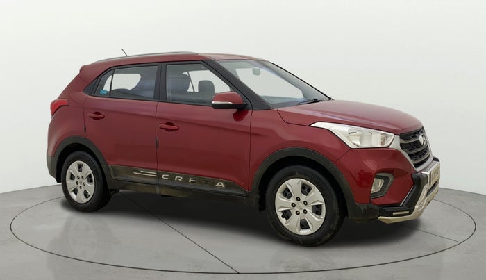 2019 Hyundai Creta E PLUS 1.6 PETROL, Petrol, Manual, 42,410 km, Right Front Diagonal
