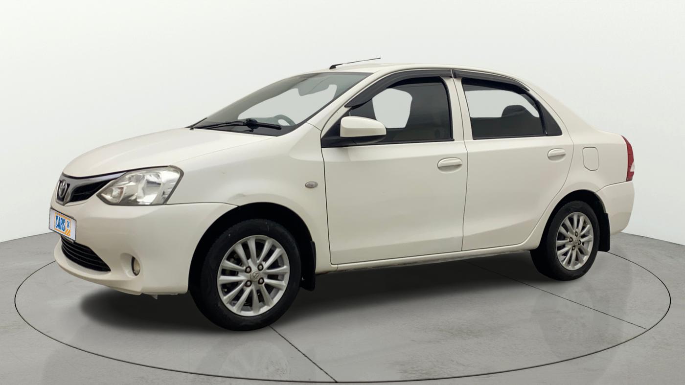 2014 Toyota Etios G, CNG, Manual, 81,154 km, Left Front Diagonal