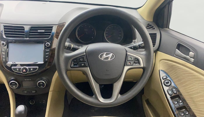 2016 Hyundai Verna 1.6 VTVT S AT, Petrol, Automatic, 53,415 km, Steering Wheel Close Up