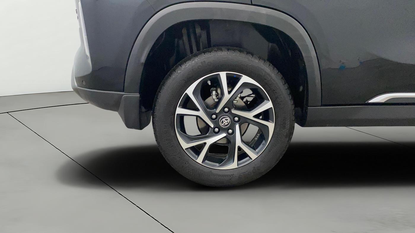2025 Toyota URBAN CRUISER HYRYDER G (O) 2WD Hybrid 1.5L e-CVT, Hybrid, Automatic, 3,621 km, Right Rear Wheel