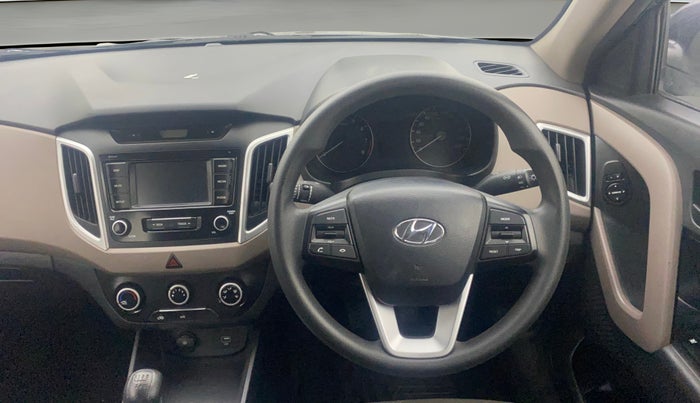 2019 Hyundai Creta E PLUS 1.6 PETROL, Petrol, Manual, 47,762 km, Steering Wheel Close Up