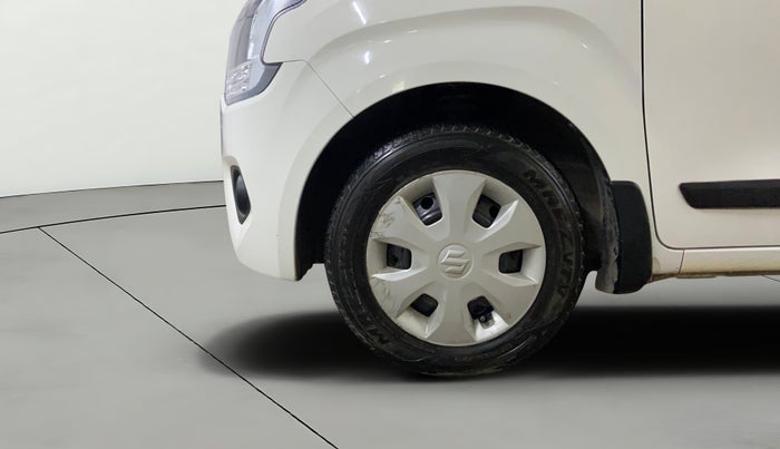2021 Maruti New Wagon-R VXI 1.0, Petrol, Manual, 17,277 km, Left Front Wheel