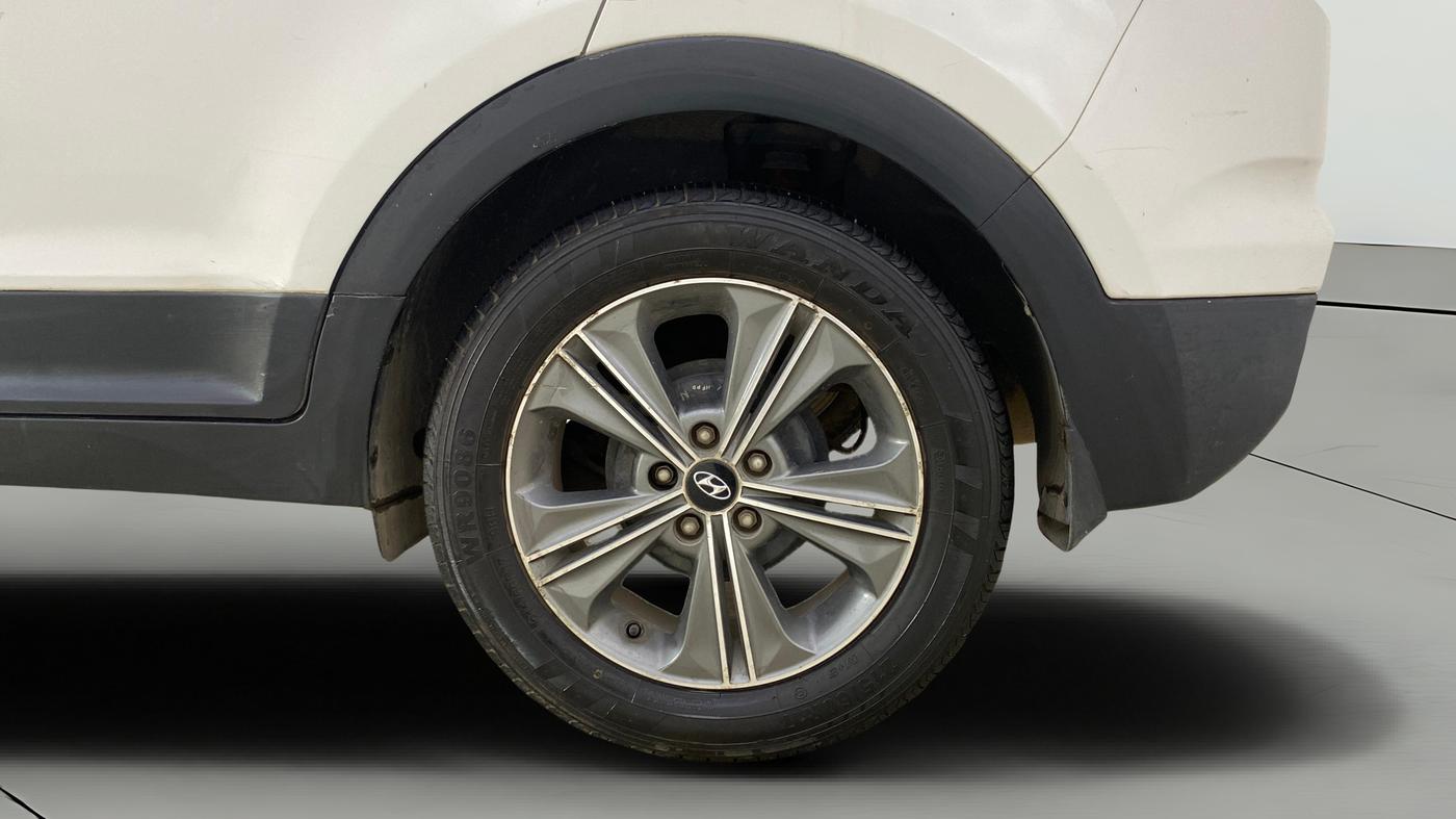 2017 Hyundai Creta SX PLUS AT 1.6 PETROL, Petrol, Automatic, 72,693 km, Left Rear Wheel