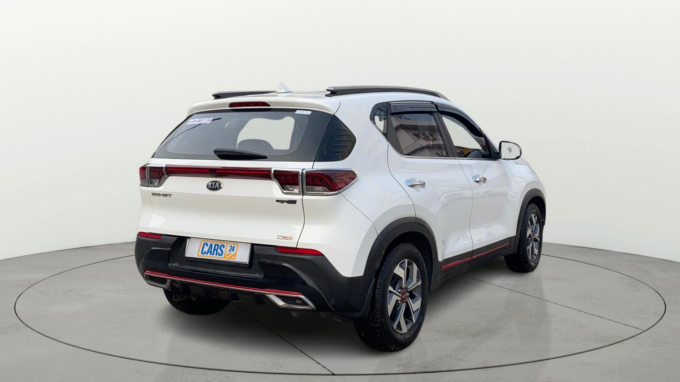 2021 KIA SONET GTX PLUS 1.0 IMT, Petrol, Manual, 60,653 km, Right Back Diagonal