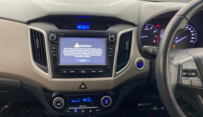 2016 Hyundai Creta SX PLUS AT 1.6 PETROL, Petrol, Automatic, 1,08,587 km, Air Conditioner