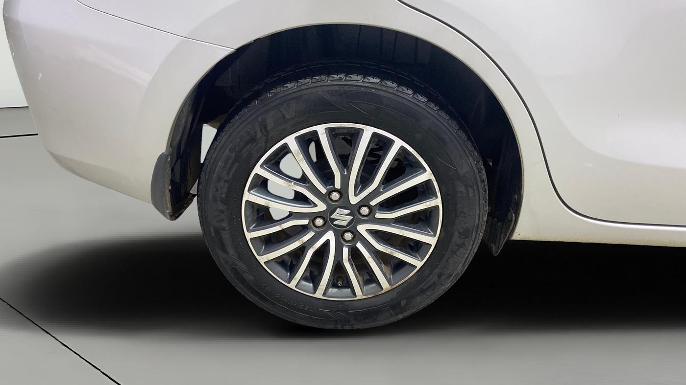 2017 Maruti Dzire ZXI, Petrol, Manual, 55,573 km, Right Rear Wheel