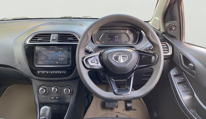 2022 Tata TIAGO NRG XZ AMT, Petrol, Automatic, 27,604 km, Steering Wheel Close Up