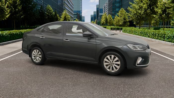 2022 Volkswagen VIRTUS HIGHLINE TSI 1.0 MT, Petrol, Manual, 60,002 km, Right Front Diagonal