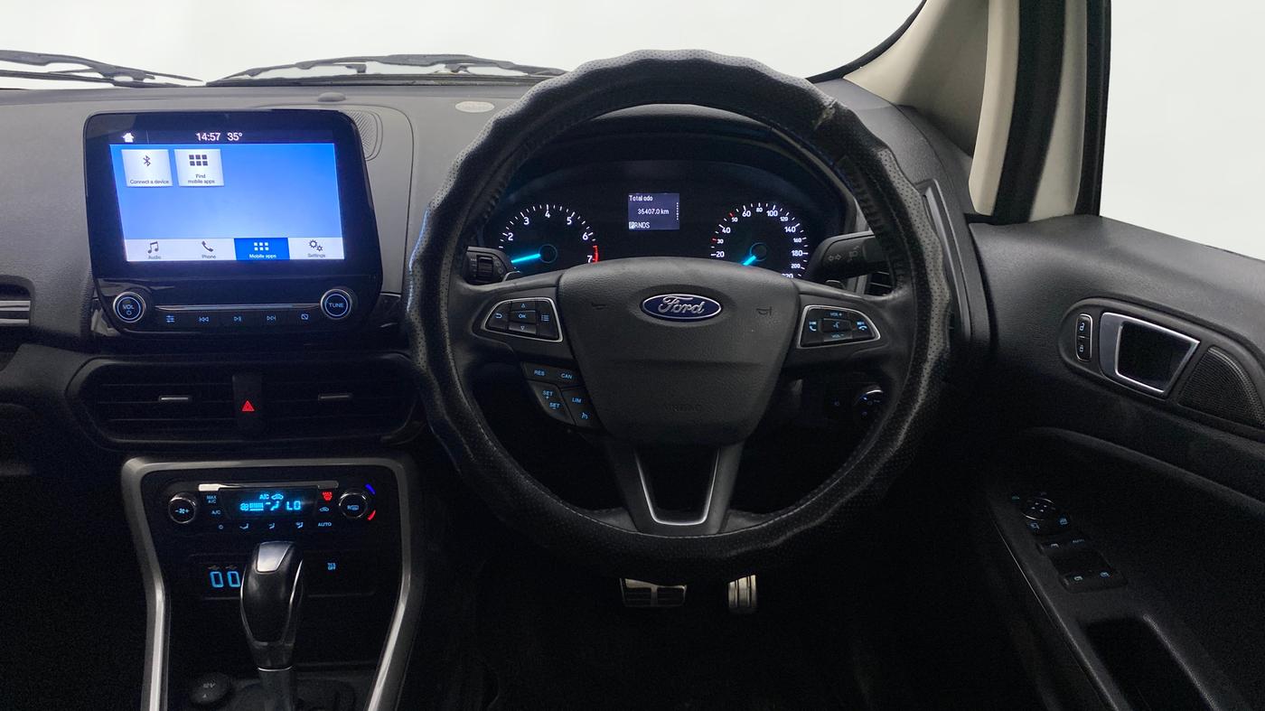 2018 Ford Ecosport TITANIUM 1.5L PETROL AT, Petrol, Automatic, 35,384 km, Steering Wheel Close Up