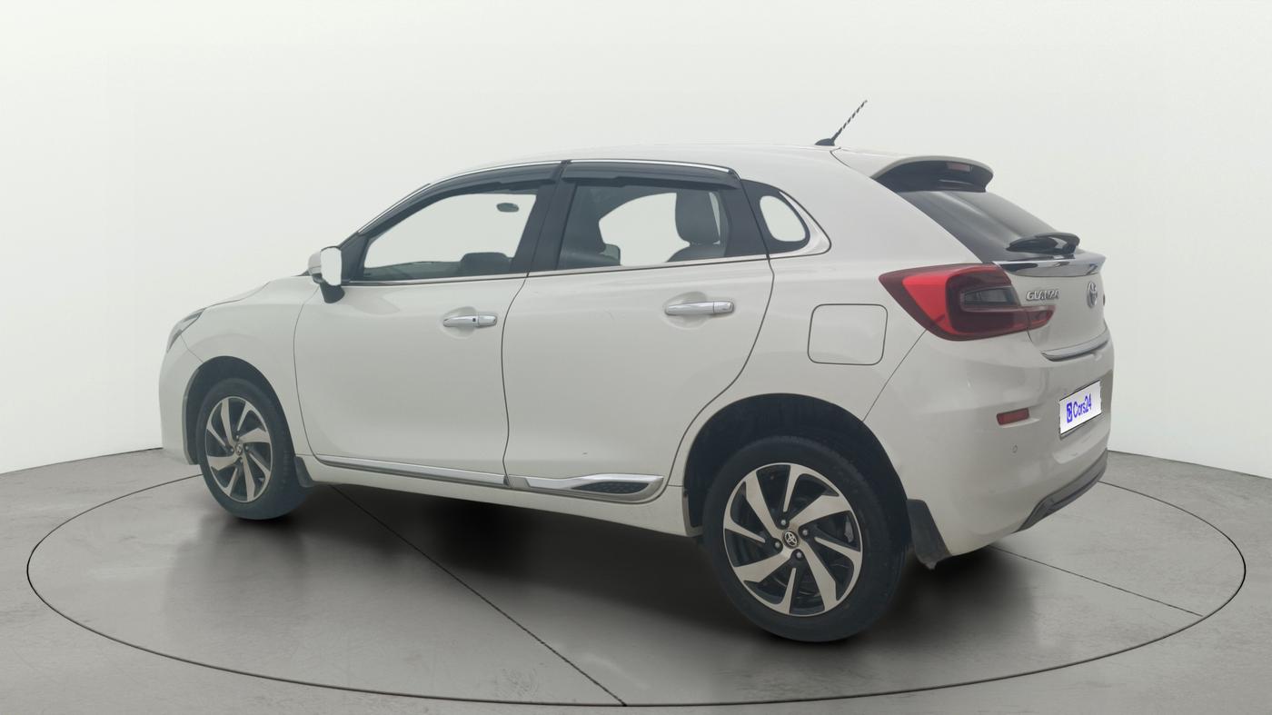 2023 Toyota Glanza G AMT, Petrol, Automatic, 49,555 km, Left Back Diagonal
