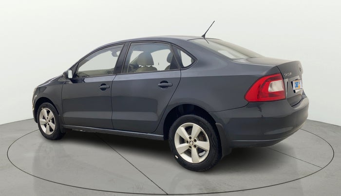 2016 Skoda Rapid 1.6 MPI STYLE PLUS AT, Petrol, Automatic, 87,383 km, Left Back Diagonal