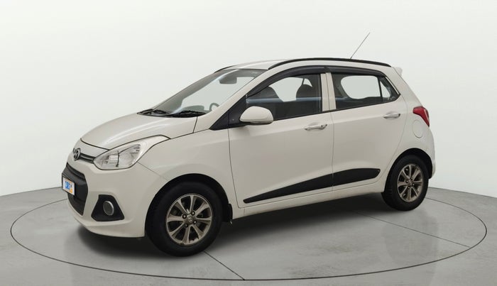 2016 Hyundai Grand i10 ASTA (O) 1.2 KAPPA VTVT, Petrol, Manual, 83,338 km, Left Front Diagonal