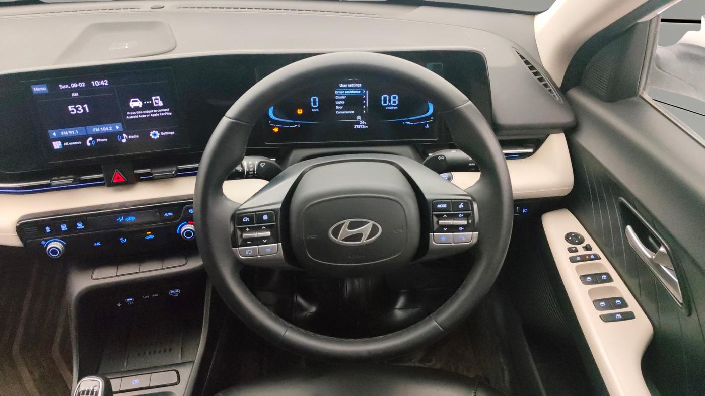 2023 Hyundai Verna SX 1.5 l MPI, Petrol, Manual, 37,974 km, Steering Wheel Close Up