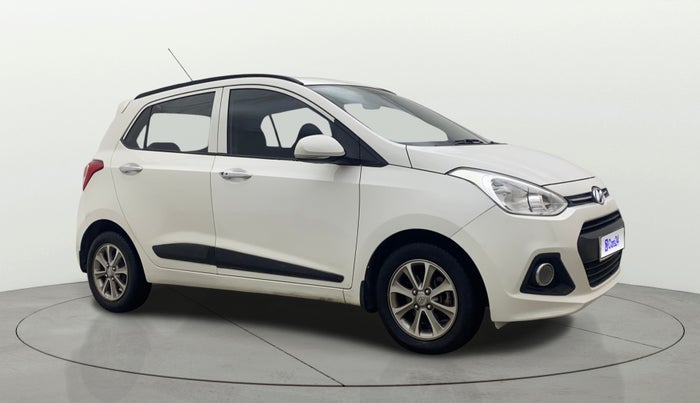 2016 Hyundai Grand i10 ASTA (O) AT 1.2 KAPPA VTVT, Petrol, Automatic, 53,534 km, Right Front Diagonal