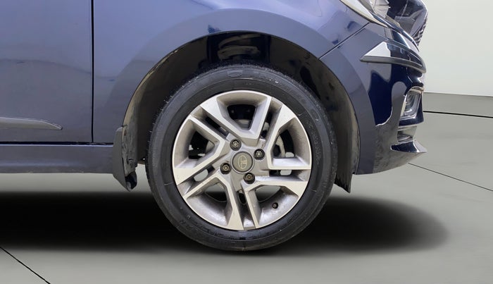 2023 Tata TIGOR XZA PLUS PETROL, Petrol, Automatic, 9,853 km, Right Front Wheel
