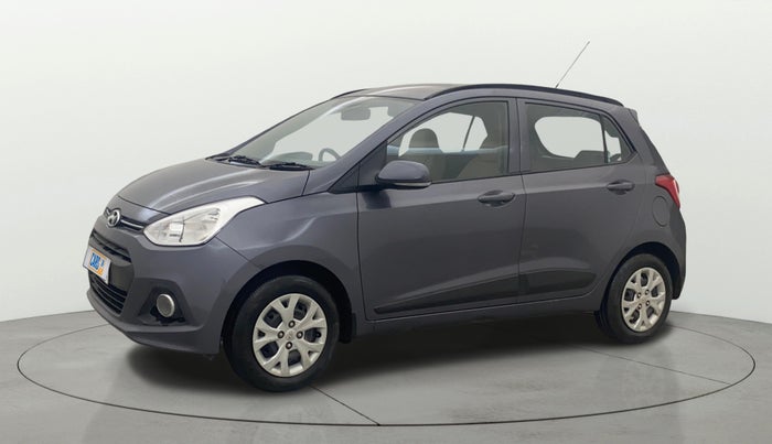 2016 Hyundai Grand i10 SPORTZ 1.2 KAPPA VTVT, Petrol, Manual, 25,890 km, Left Front Diagonal