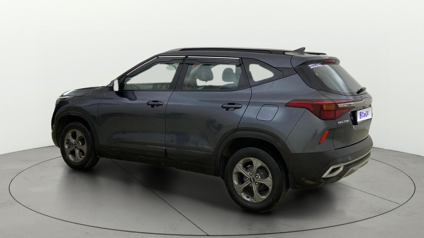 2021 KIA SELTOS HTK PLUS 1.5 IMT, Petrol, Manual, 52,799 km, Left Back Diagonal
