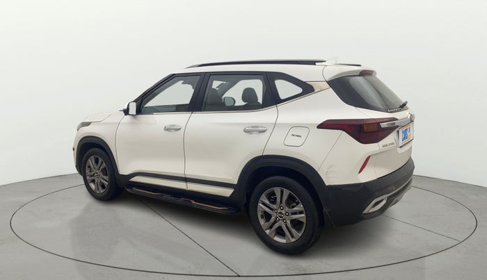 2020 KIA SELTOS HTX IVT 1.5 PETROL, Petrol, Automatic, 76,587 km, Left Back Diagonal