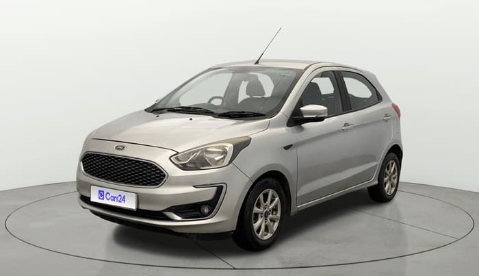2019 Ford New Figo TITANIUM 1.2 PETROL MT, Petrol, Manual, 65,398 km, Left Front Diagonal