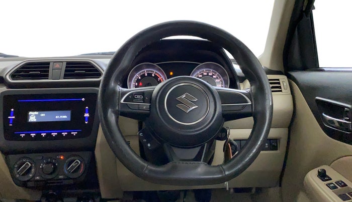 2023 Maruti Dzire VXI AMT, Petrol, Automatic, 16,608 km, Steering Wheel Close Up